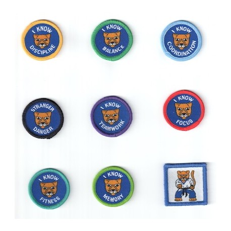 Little Puma Theme Badges